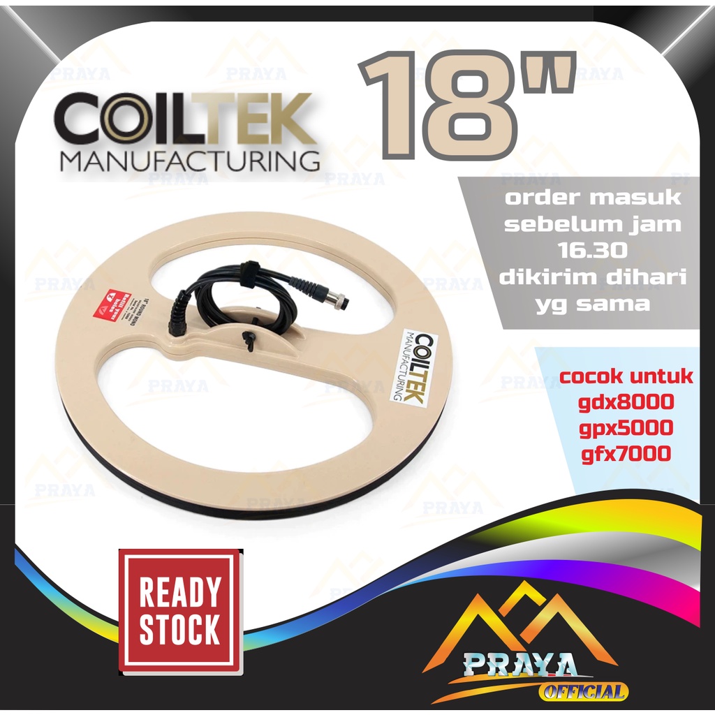 COILTEK 18" KOIL 18 INCH UNTUK GDX8000 GFX7000 GPX5000