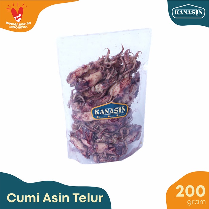 

KANASIN IKAN ASIN CUMI TELUR - 250 gram - BARU