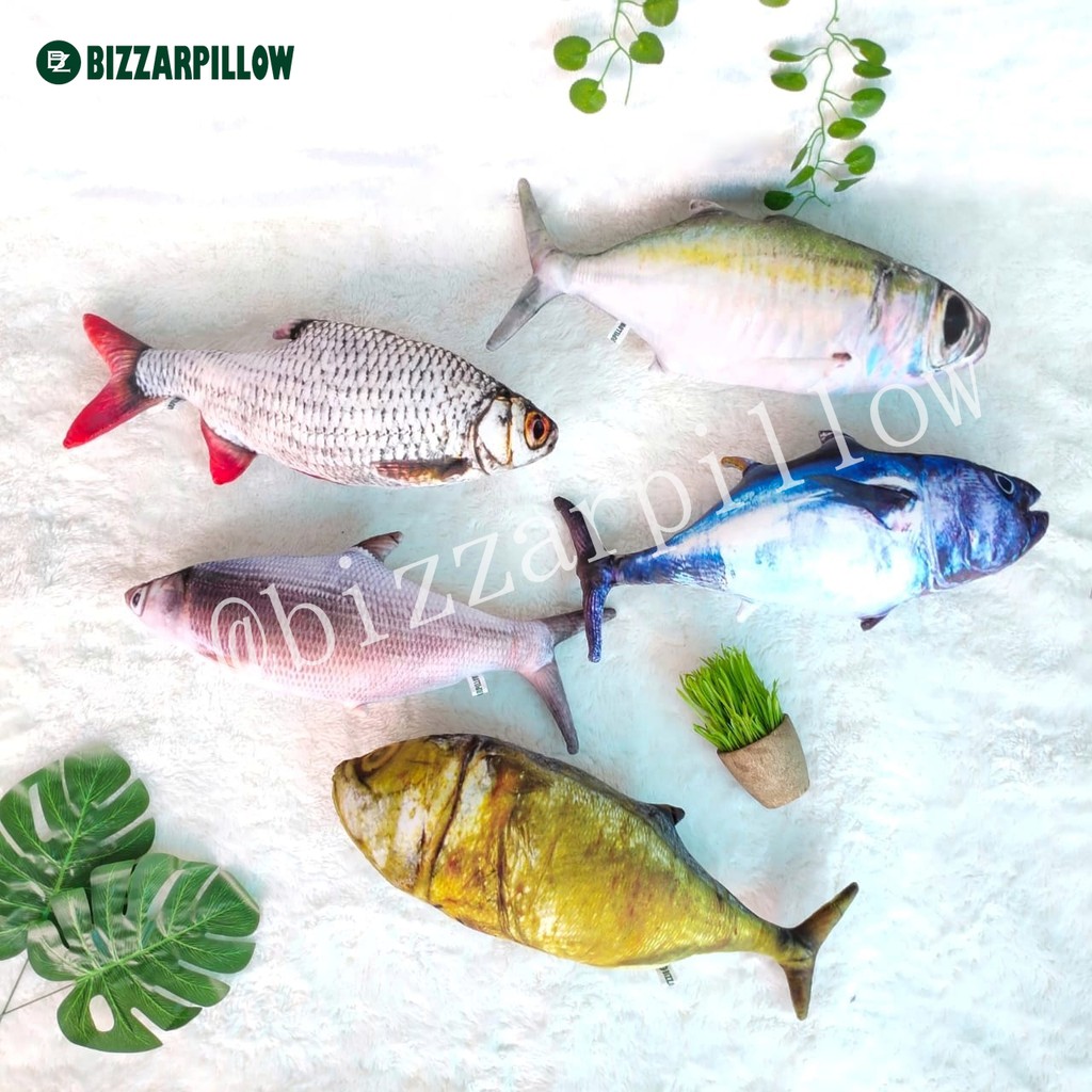 Bizzarpillow Bantal Ikan Asin Size M BZ070