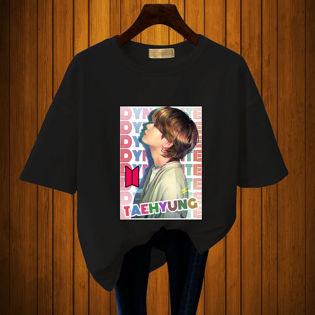 CALVIERO SHOP - BAJU KAOS ATASAN WANITA PRINT TAEYUNGDYNA