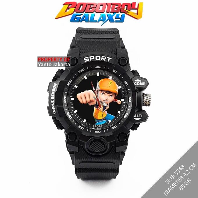 BOBOIBOY GALAXY JAM TANGAN ANAK LAKI LAKI