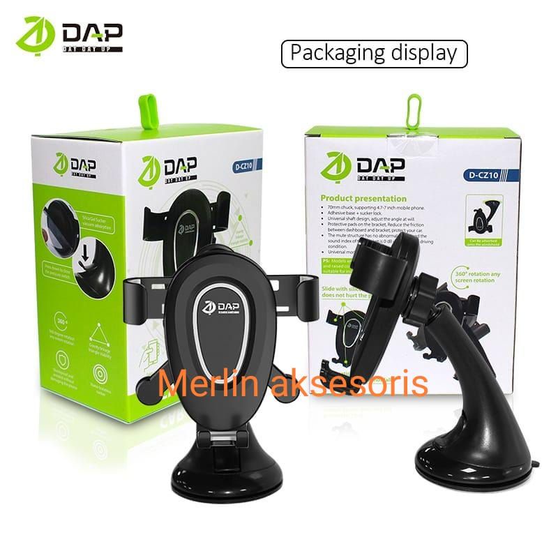 DAP Universal Car Holder D-CZ10 360 Rotable For Smartphone Car Stand Holder