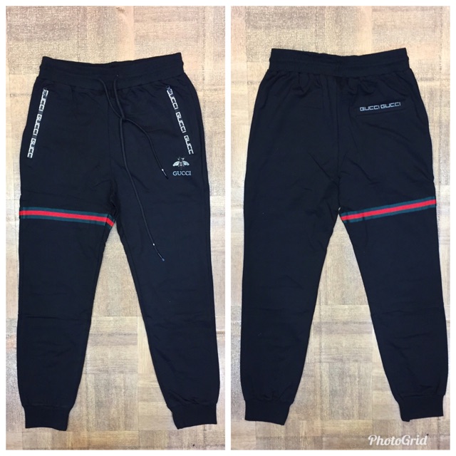 jogger pants gucci