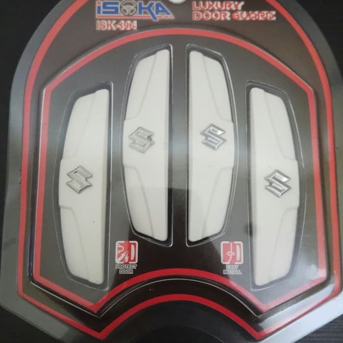 Doorguard / Karet pelindung sisi pintu mobil suzuki / door guard mobil logo Suzuki