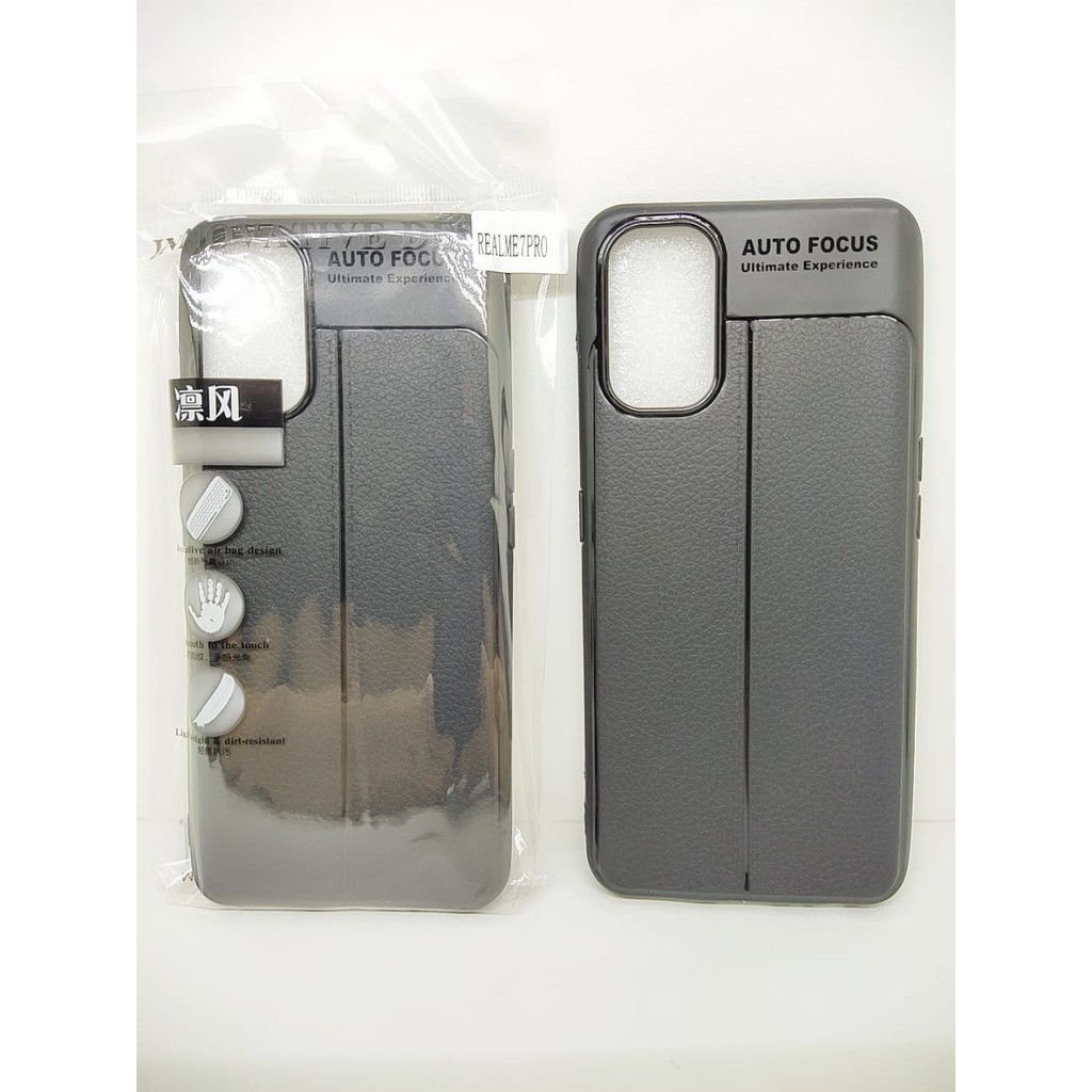 AutoFokus Realme 7 Pro 6.4 inchi Leather Soft Case AUTOFOCUS REALME 7 PRO Motif Kulit Jeruk