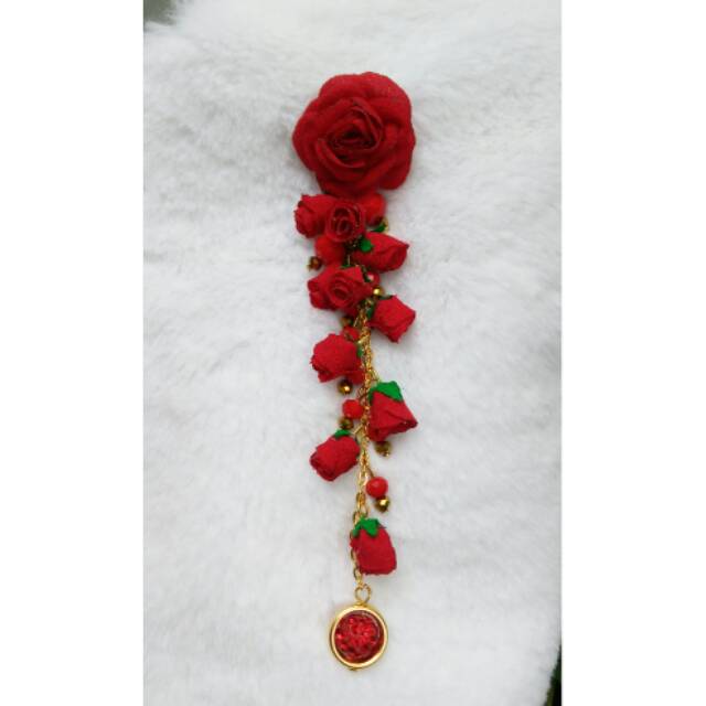 Bros juntai bunga mawar kuncup