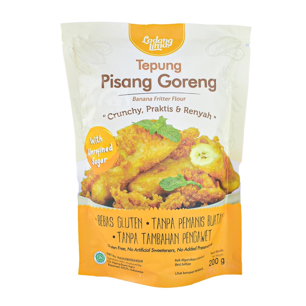 Ladang Lima Tepung Pisang Goreng 200 Gr