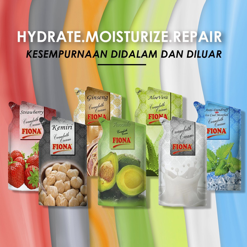 Fiona Creambath Cream 1000gr Pouch / Creambath Rambut