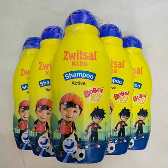 Zwitsal kids shampoo 180ml boboiboy