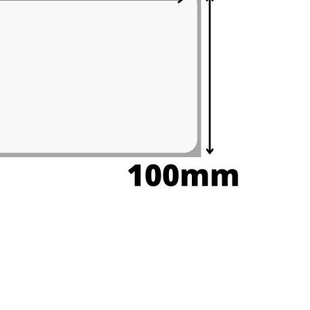 

™ STIKER LABEL THERMAL 100mm X 150mm 500 PCS - 10 x 15 ✦
