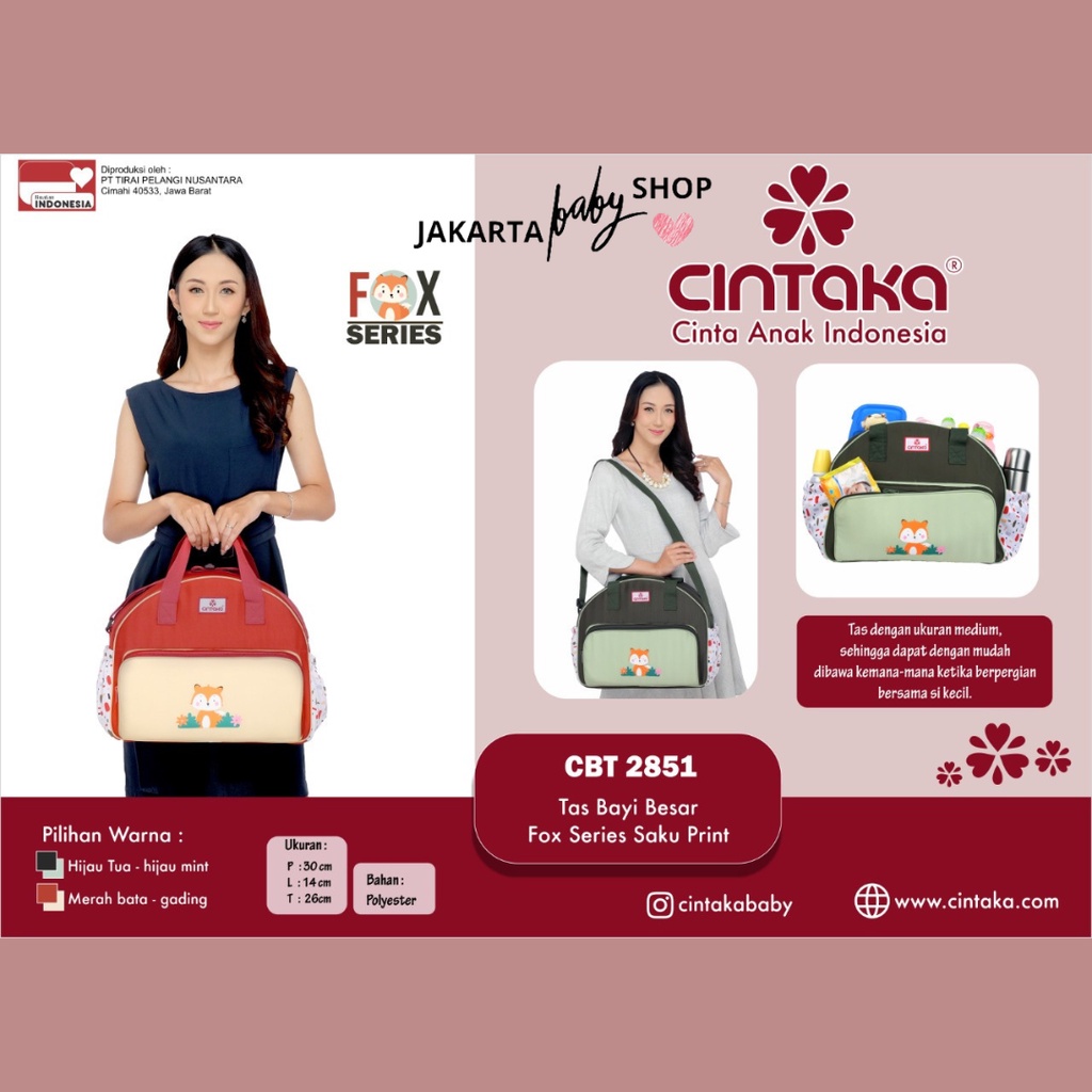 CINTAKA TAS BESAR FOX SERIES CINTAKA CBT2851