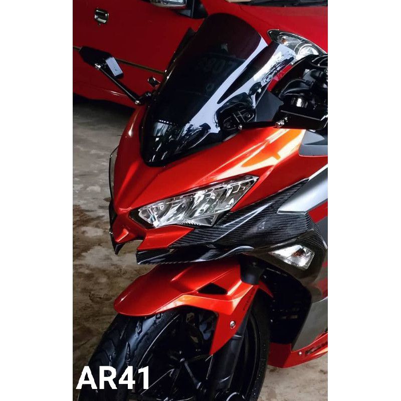 Windshield Ninja 250 Fi 2018 Model ZERO GRAVITY HOTBODIES by AR41