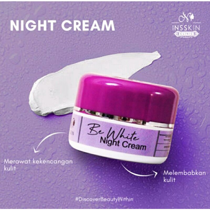 Be White Night Cream Ns Skincare
