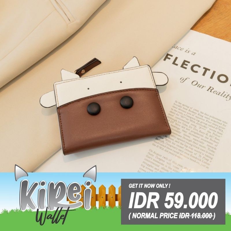 PROMO JH KIREI WALLET DOMPET JIMS HONEY JIMSHONEY DOMPET KARAKTER ANAK LUCU MURAH DISKON KADO ANAK