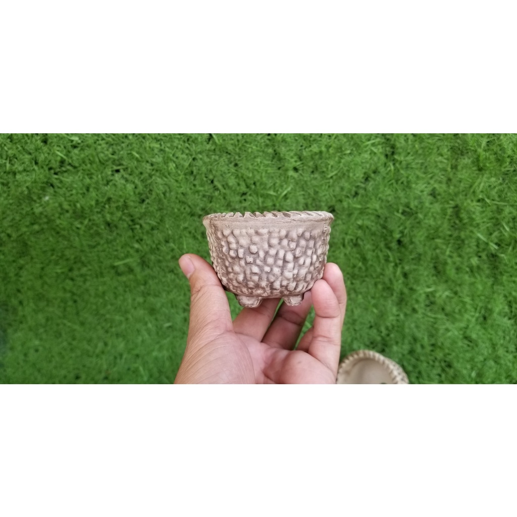 Pot keramik bulat mini JP154