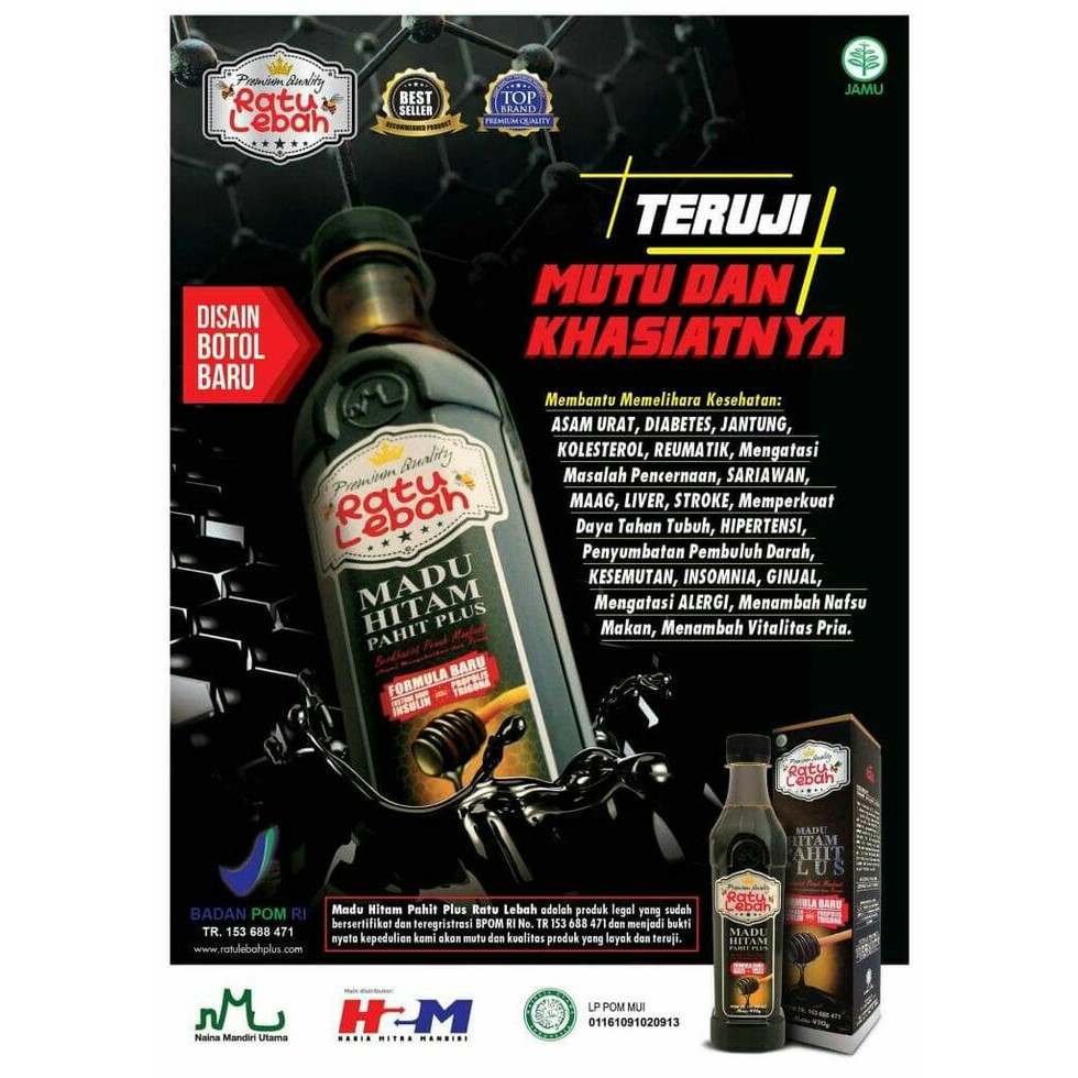 

MADU HITAM PAHIT