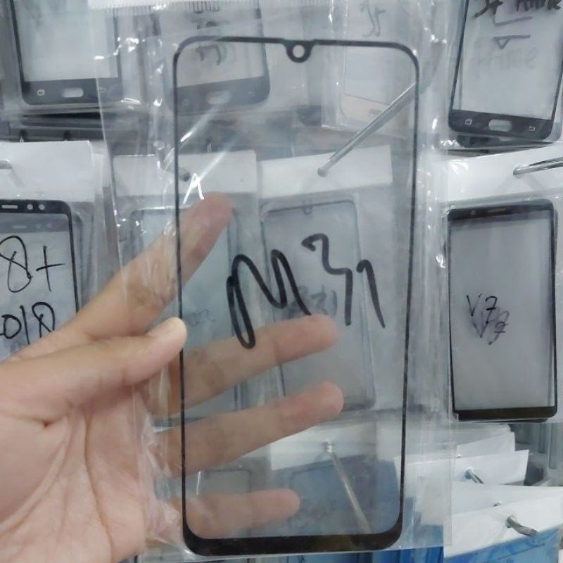 kaca lcd samsung M31