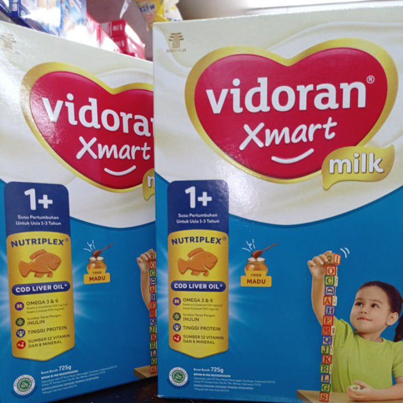 Original Vidoran Smart 3+. 925gr rasa madu vanila SUSU PERTUMBUHAN ANAK CUCI GUDANG BIG SALE