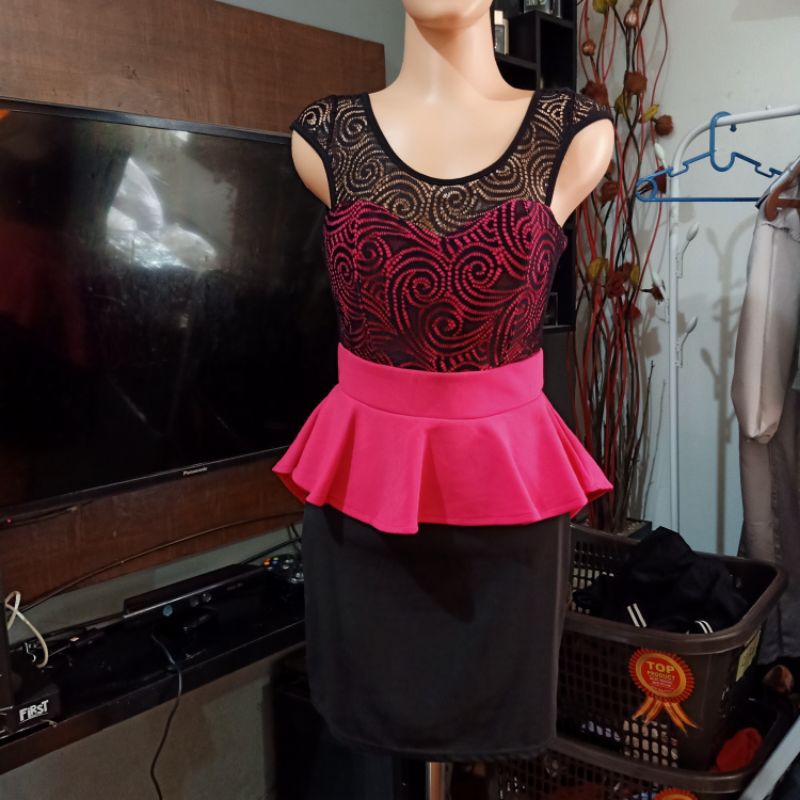 mini dress blackpink preloved