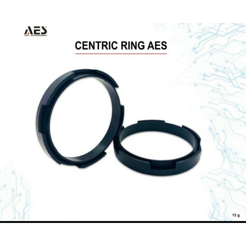 CENTRIC RING 2,5 INCH KE 3 INCH AES I RING 2,5 Inch KE SHROUD 3 Inch