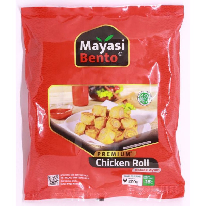 

Mayasi Bento Chiken Roll