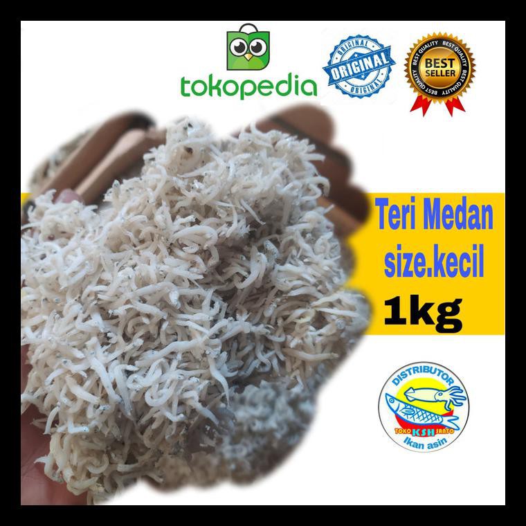 

READY STOK! IKAN ASIN TERI NASI MEDAN SIZE:KECIL-1KG PALING MURAH