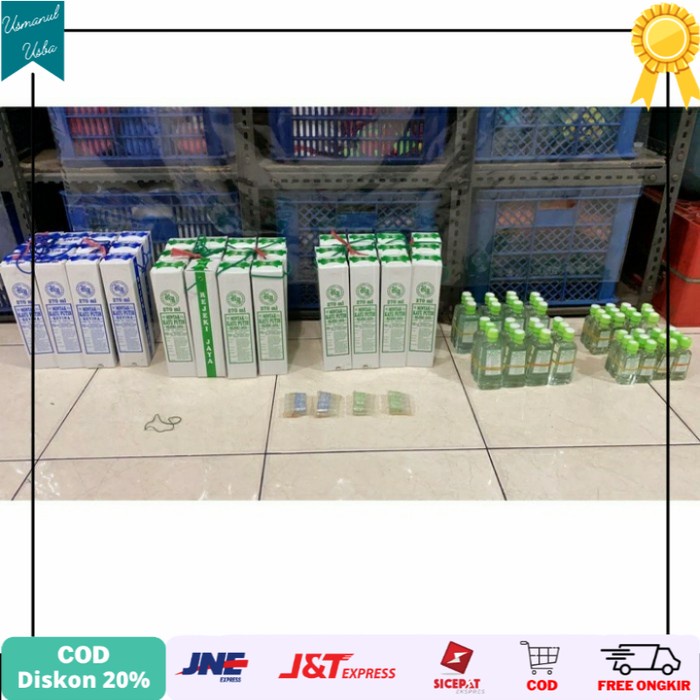 

◾COD◾ Minyak Kayu putih Rejeki Jaya 270 ml Asli Makassar (hijau)