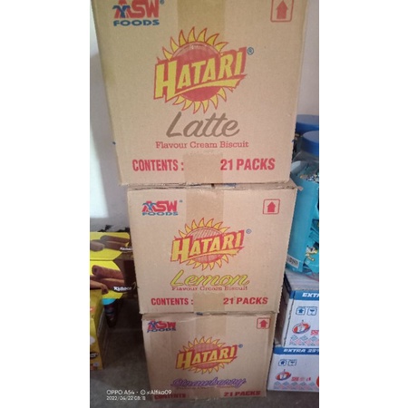 

Hatari cream biscuits 200gr 1dus isi 21 varian rasa random