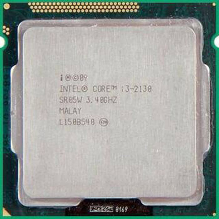 CORE I3 3.4Ghz 2130 free FAN LGA PROCESSOR SOCKET 1155 proc intel