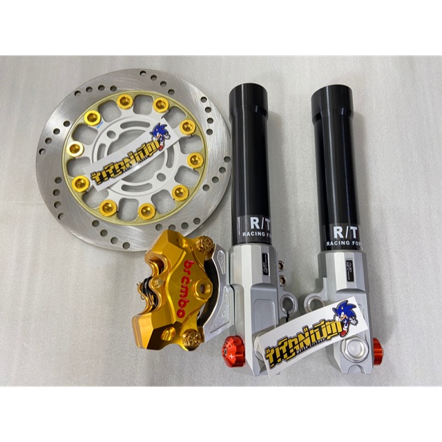 Paketan Bottom Shock RT Stage Ori 2Piston MIO - BEAT - WAVE125