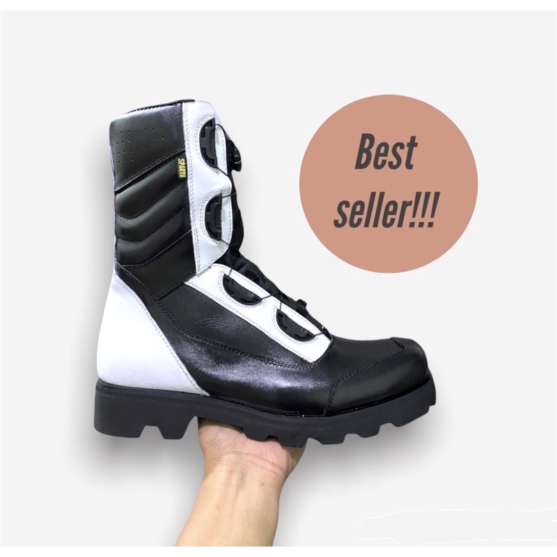 NEW SEPATU PDL TALI PUTAR PROVOS POLRI TYPE 062 MERK SPARTA