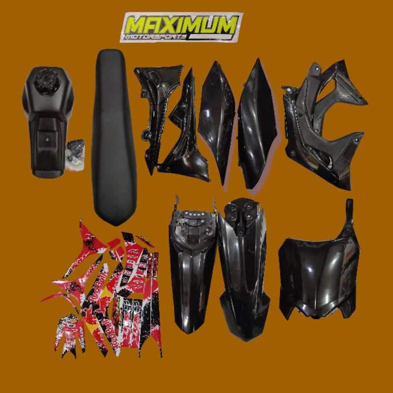 Body set CRF150L 2018 + decal BMG