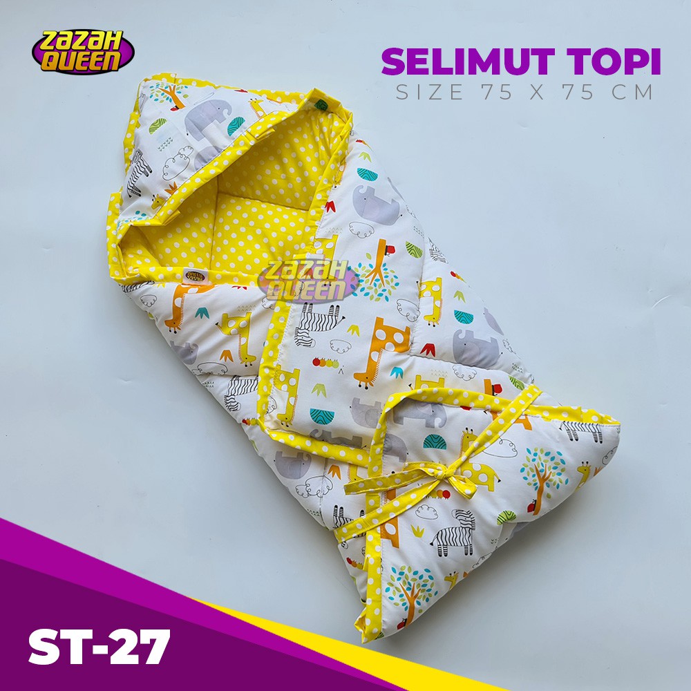 Selimut Topi Bayi Selimut Bayi Baby Blanket - ST27