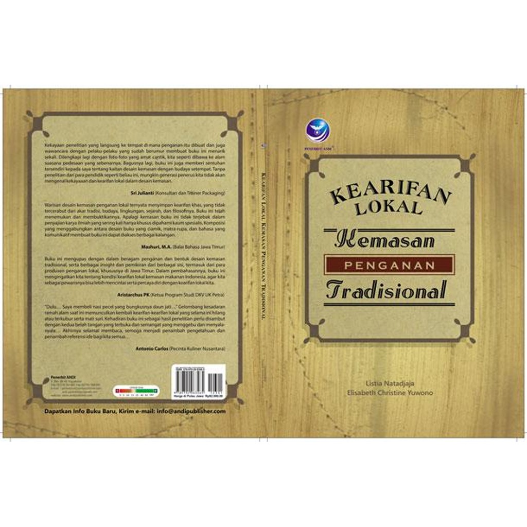 Jual Buku Kearifan Lokal Kemasan Penganan Tradisional | Shopee Indonesia