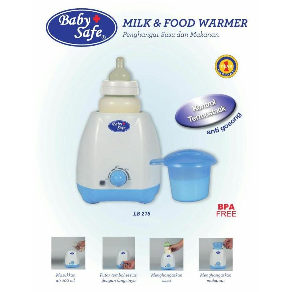 Baby Safe Milk dan Food Warmer LB215