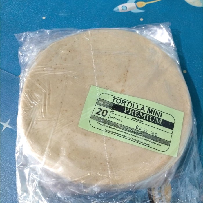 

Tortilla Premium 20 cm / Tortilla Manis 20cm (isi 20 pcs)