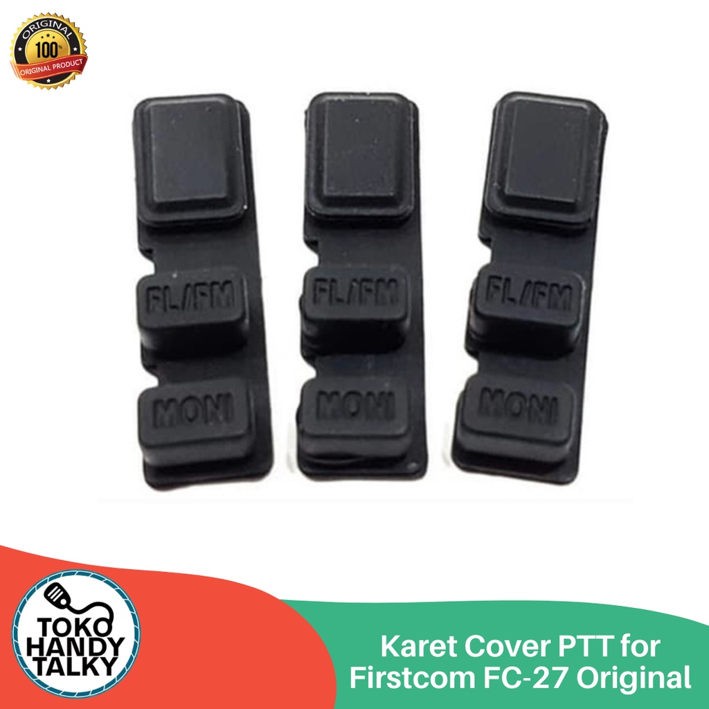 KARET COVER PTT HANDY TALKY FIRSTCOM FC-27 FC27 ORIGINAL NEW