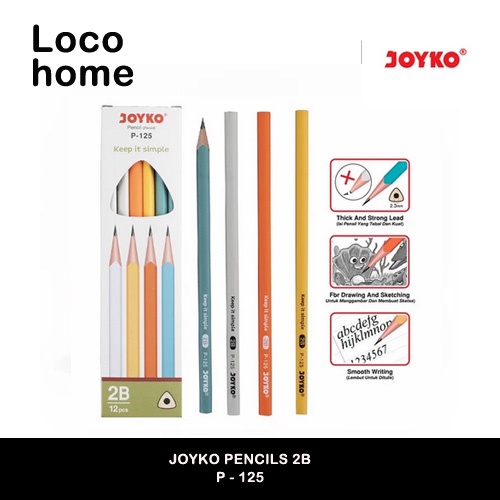 

Pensil Joyko 2B Trigonal P - 125