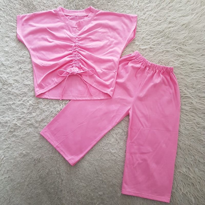 Baju Anak Perempuan Top serut pants