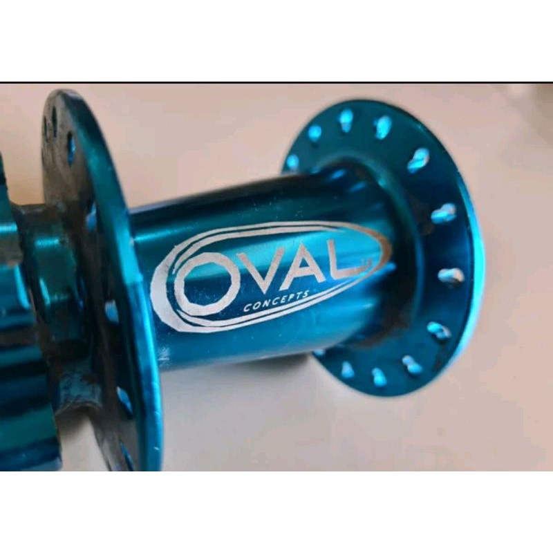 Hub depan oval concept lubang 32 h . sixbolt .. seli sepeda lipat folding bike mtb