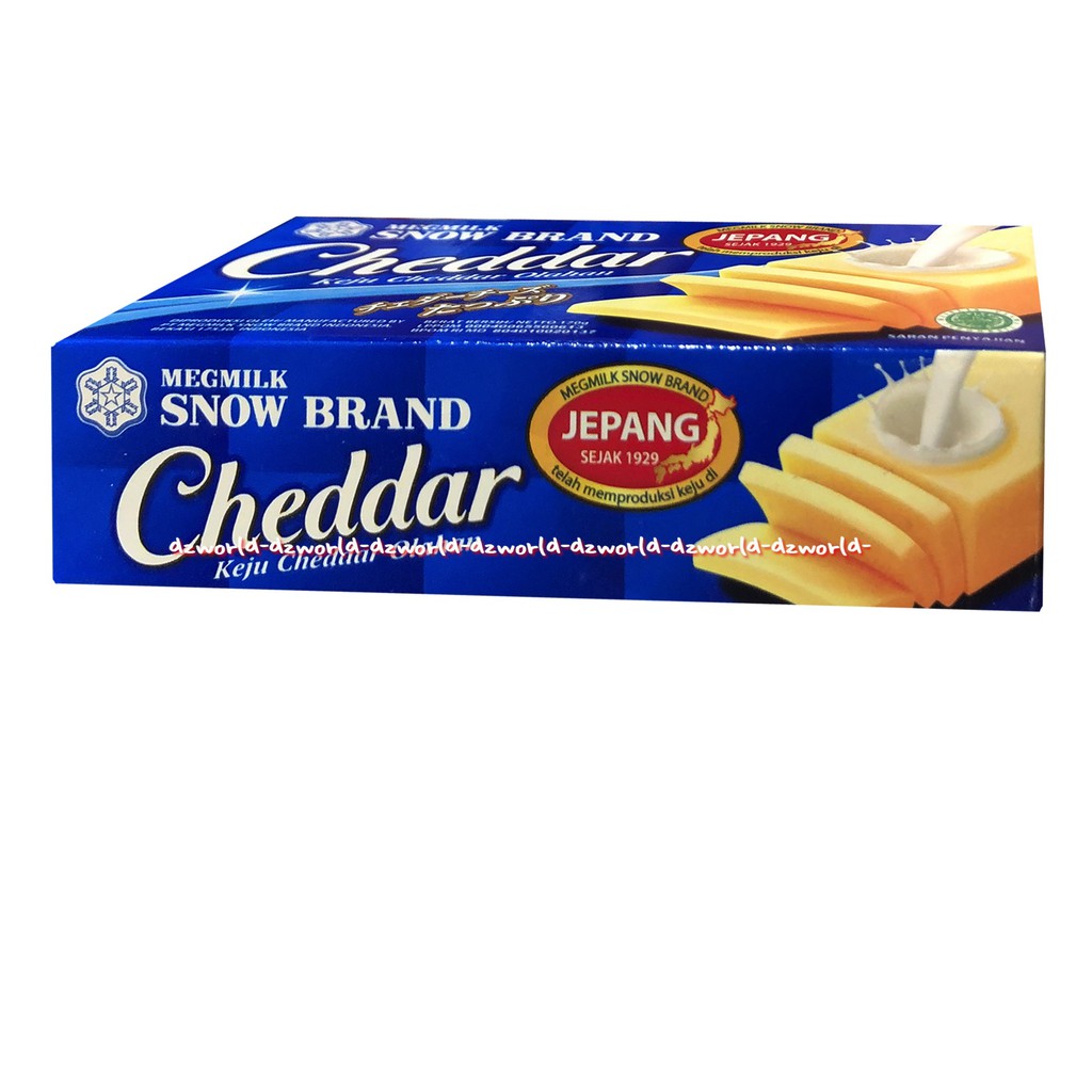 Megmilk Snow Brand Cheddar Keju Cheddar Olahan 170gr Keju Jepang