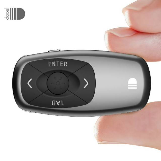 Wireless LASER POINTER Merah Red Presentasi 2.4Ghz - Black