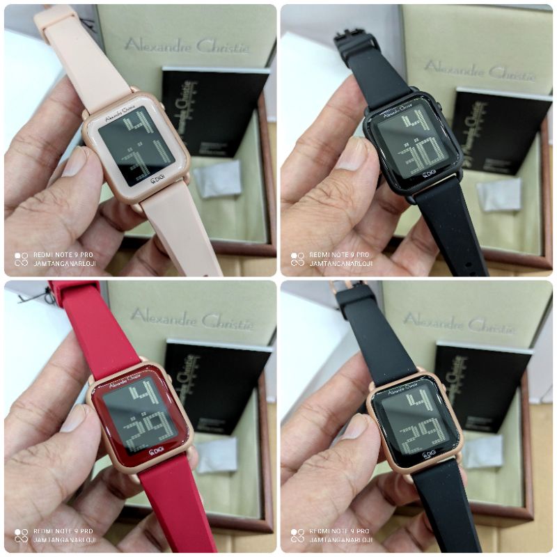 JAM TANGAN WANITA ALEXANDRE CHRISTIE AC 9332 DIGI NEW AC9332 ORIGINAL GARANSI RESMI