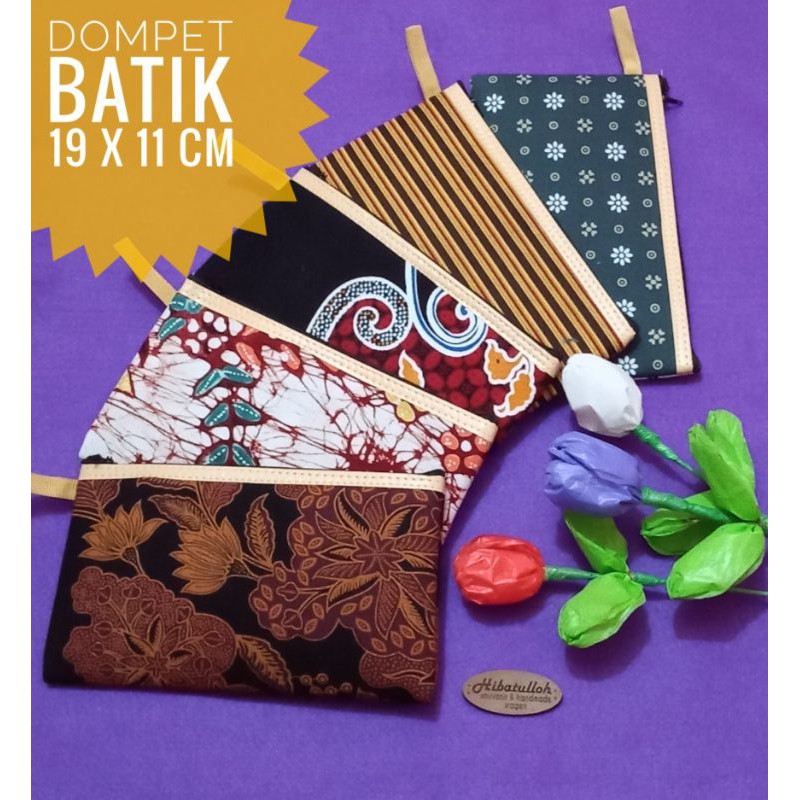 DOMPET BATIK / DOMPET HP / SOUVENIR DOMPET BATIK / SOUVENIR HIBATULLOH