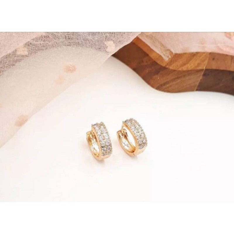 ANTING WANITA JEPIT PERMATA BARIS DUA XUPING CANTIK-2