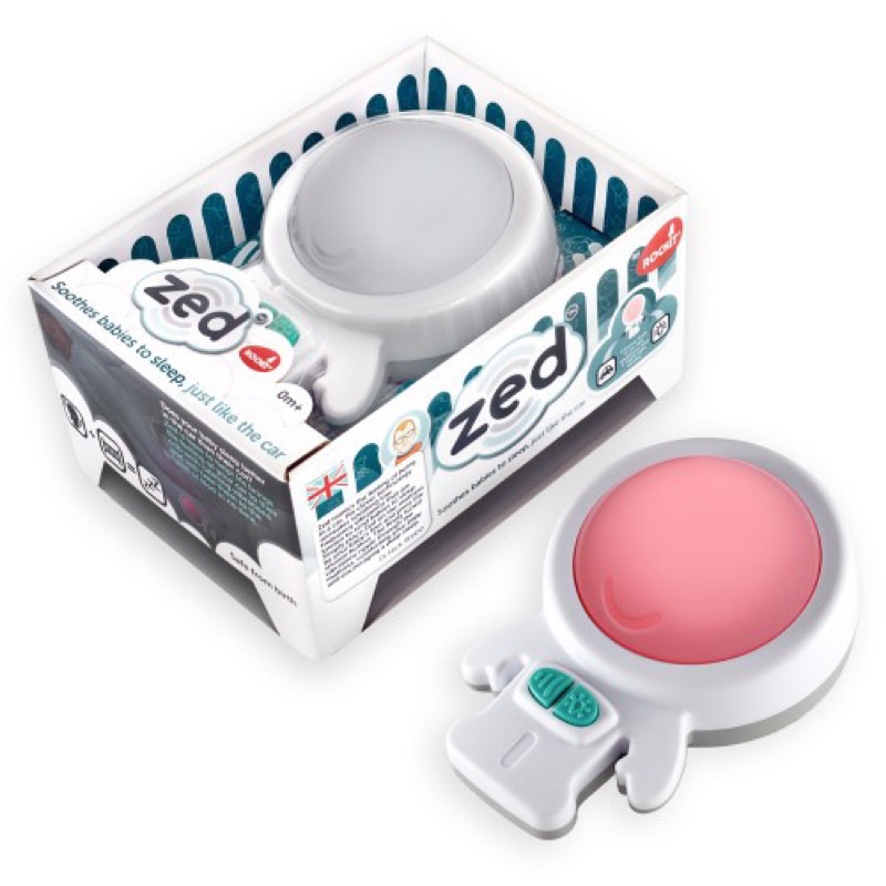 zed by rockit - vibration sleep soother and night light