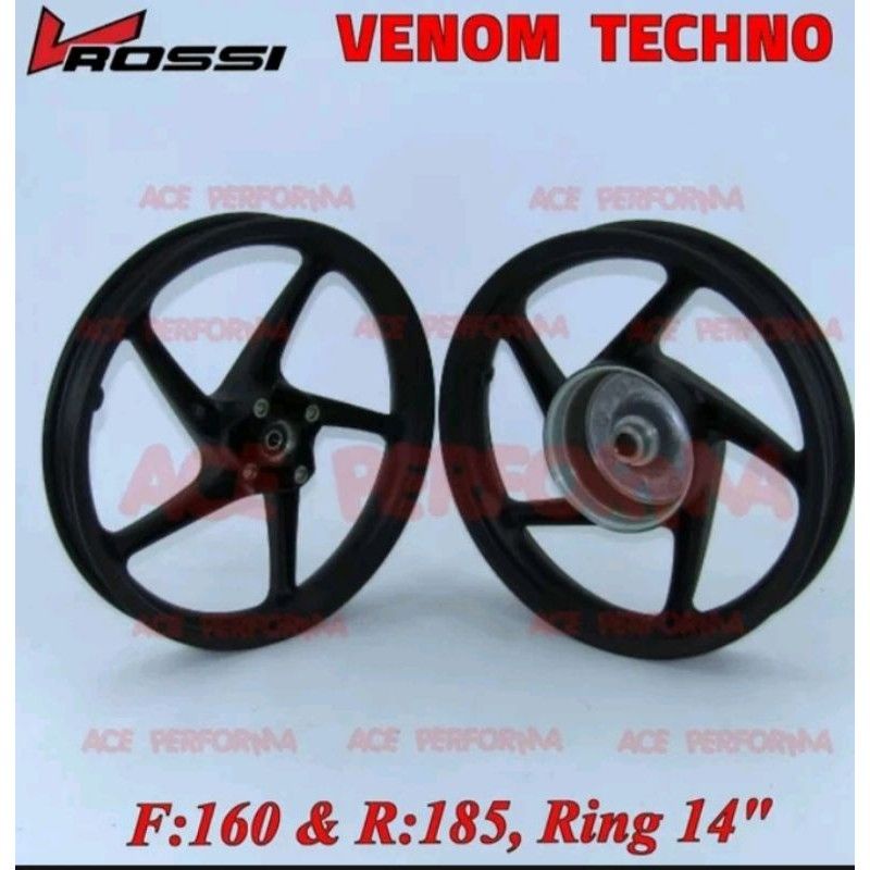 Velg Velek Veleg Racing Vrossi Venom Techno Scoopy Beat Genio Spacy Vario 110