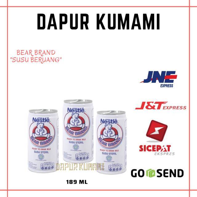 

Nestle Susu Beruang 189ml"/jual eceran /susu sapi/ +FREE BUBBLE WRAP