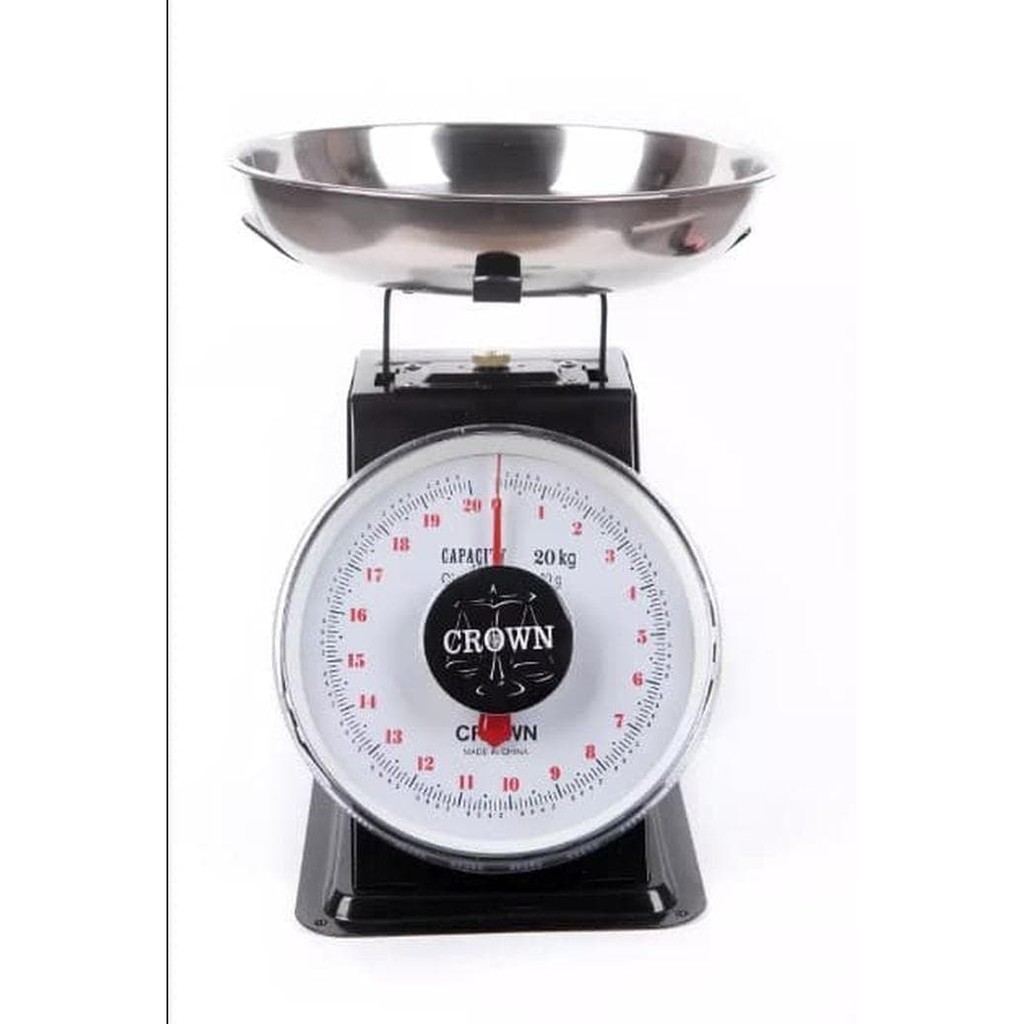 Timbangan 20kg Duduk/Timbangan Manual/Timbangan Buah Crown 20 Kg