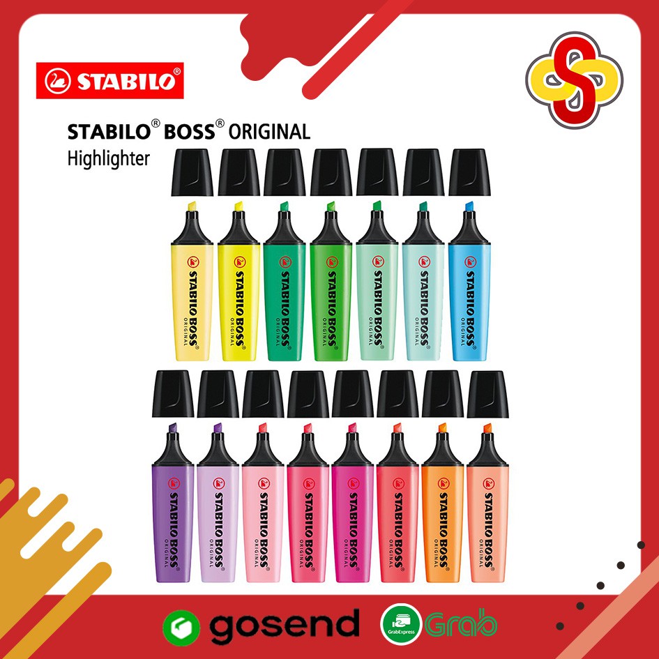 Stabilo BOSS Higlighter Original - Hijau Muda